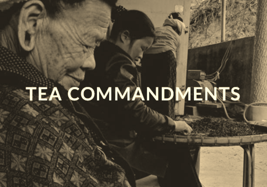 tea commandments